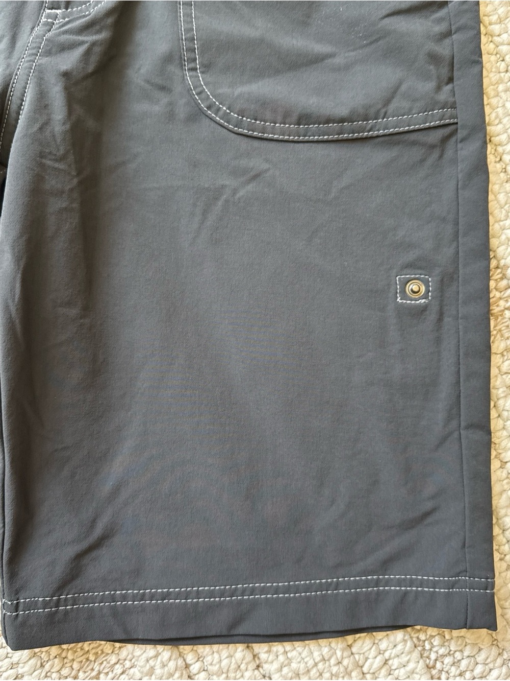 KUHL Women's Size 8 Grey Stretch Roll Up Cuff Hiking Shorts Outdoors Hiking - Picture 5 of 16